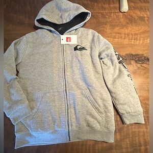 NEW Quiksilver Sherpa Full Zip Hoodie